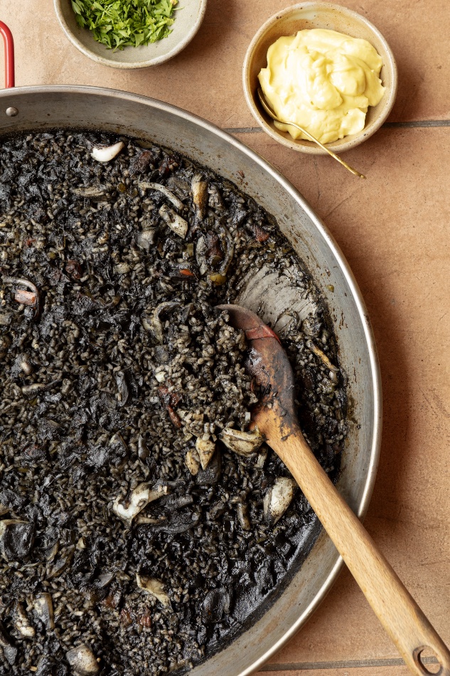 Beyond Paella Arroz Negro Spanish Black Rice